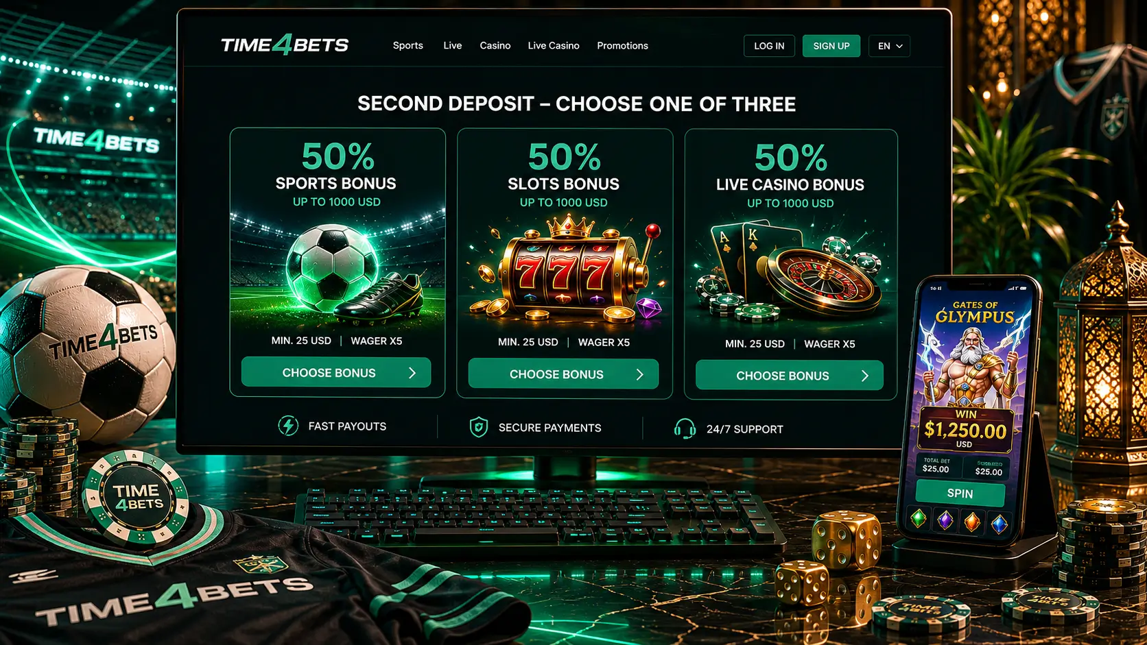 second deposite