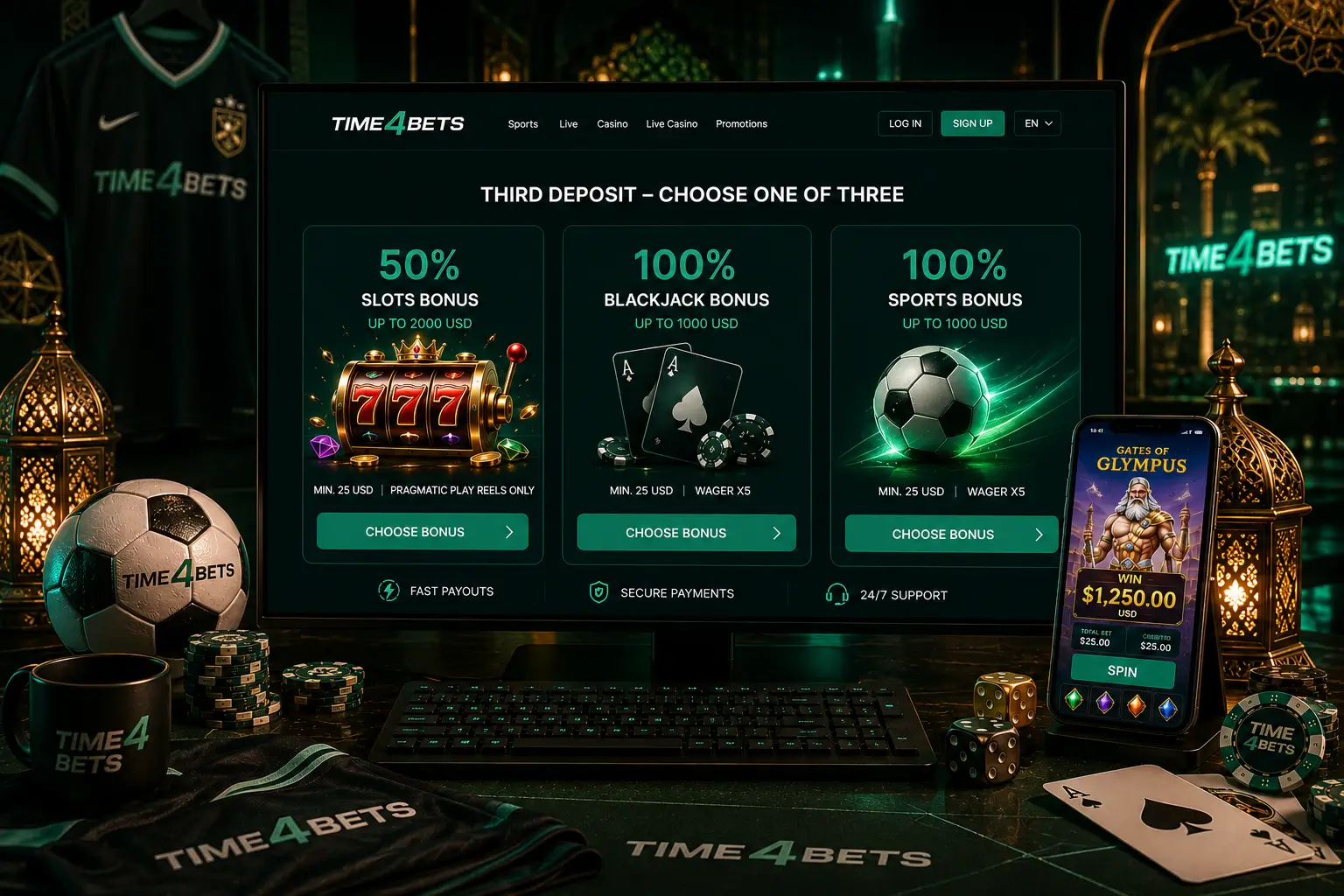 third deposite