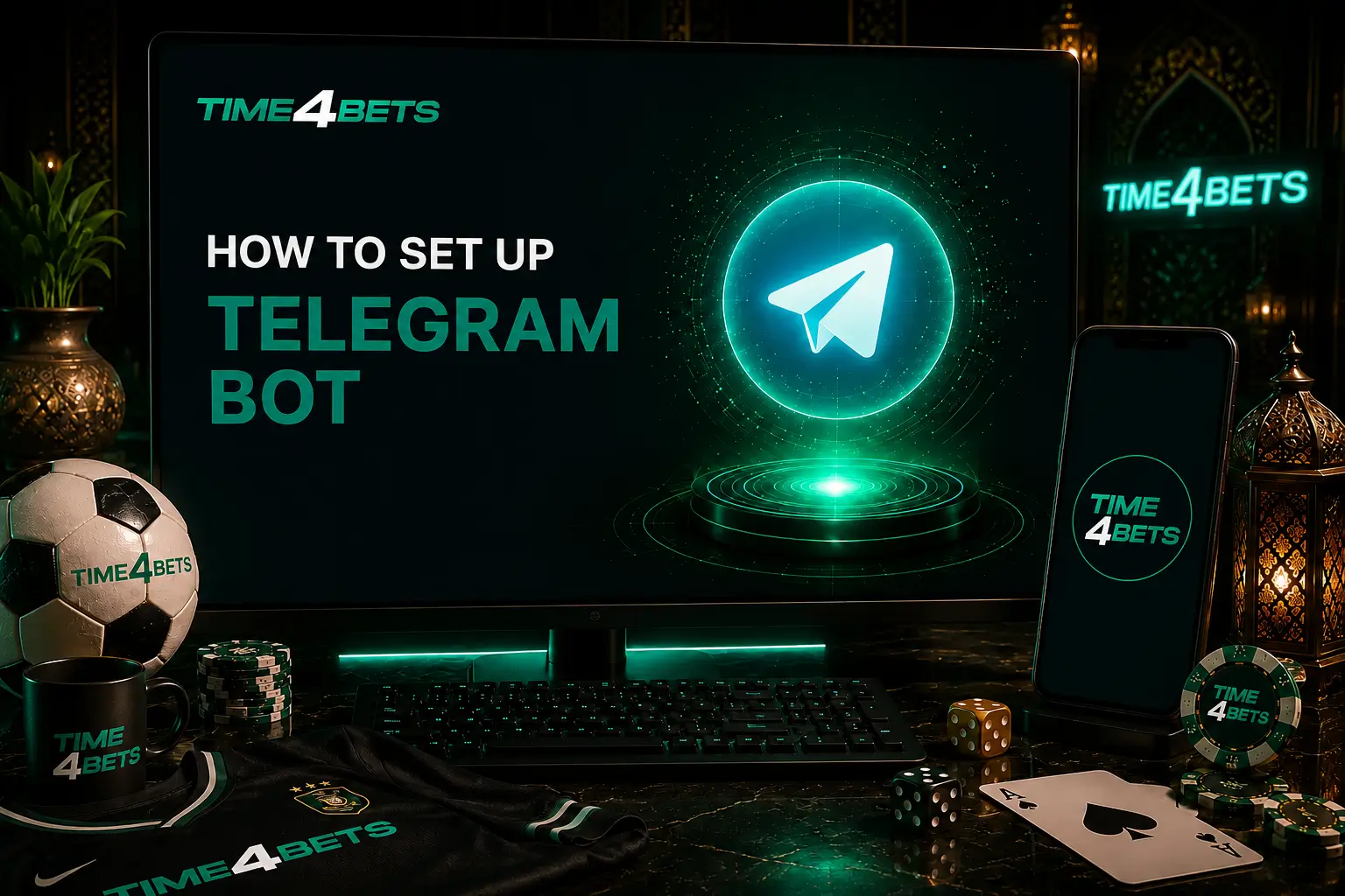 How to set up the Time4Bets Telegram bot
